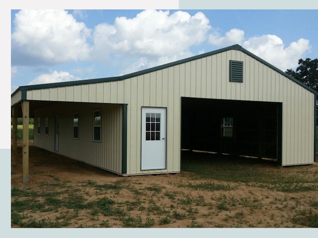 Строительство конюшен в Шадринске