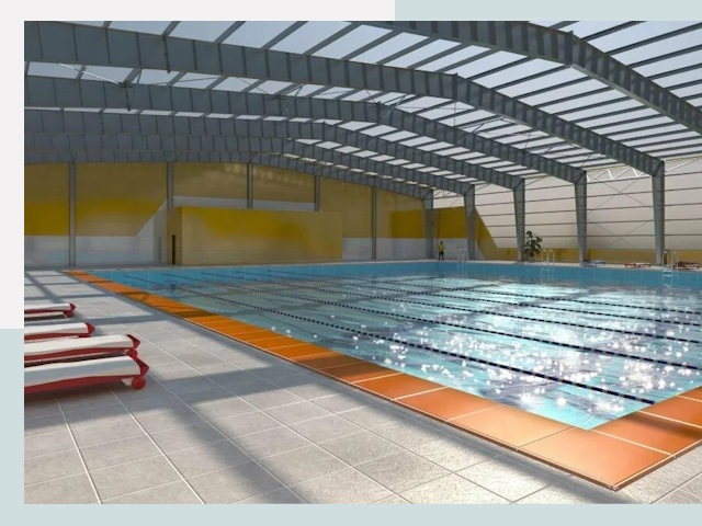 Строительство крытых бассейнов в Шадринске