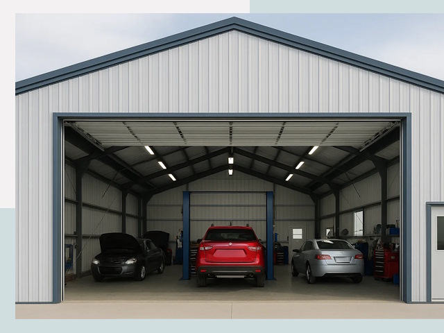 Ангары из сэндвич панелей от 620 руб. в Шадринск