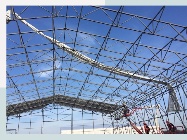 Шатровые ангары от 620 руб. в Шадринске и Курганской области