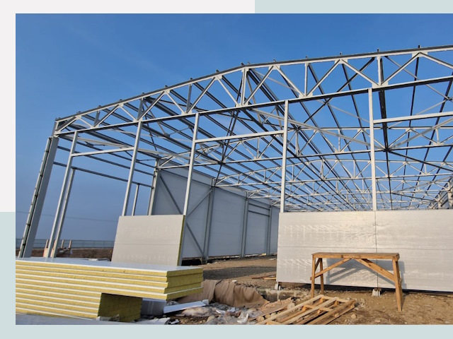 Утепленные ангары в Шадринск от 620 руб. за м²