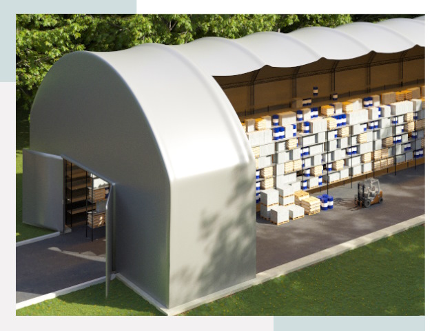 Тентовые ангары в Шадринске