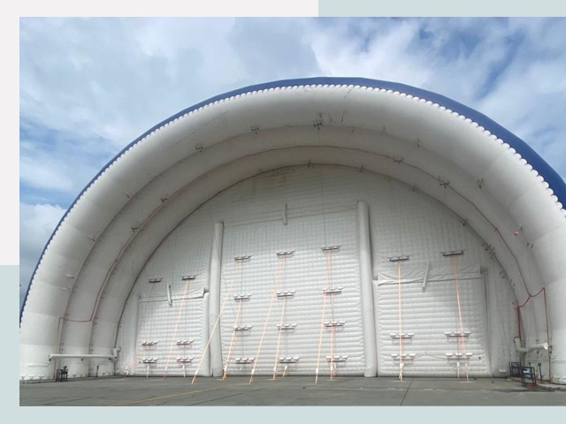 Пневмокаркасные ангары от СтальСтрой-Шдр по цене от 620 руб.