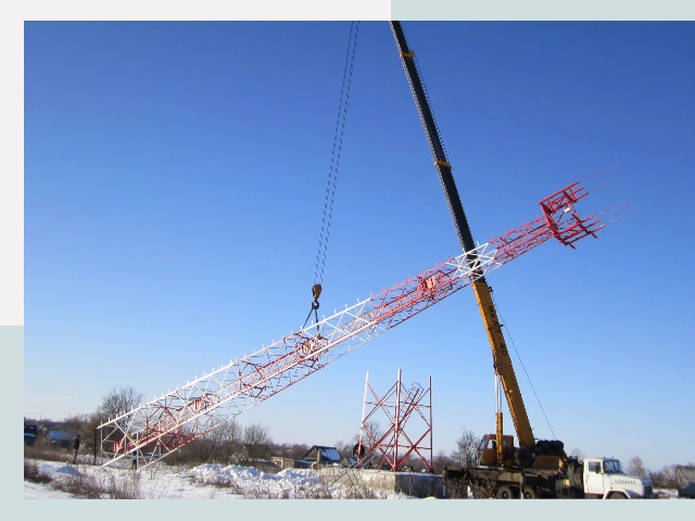 Строительство башен связи в Шадринске от 620 руб.