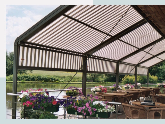 Элегантные навесы для кафе от 620 руб в Шадринск