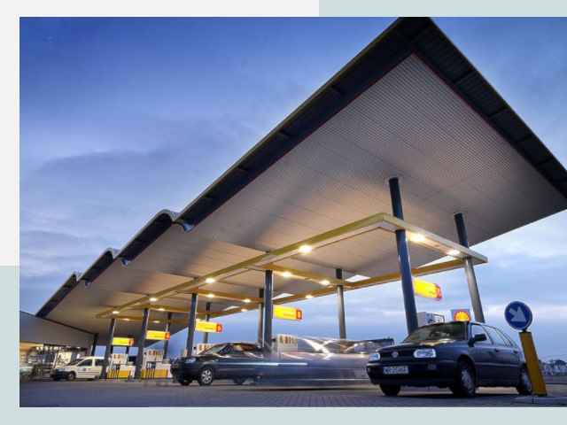 Навесы для АЗС в Шадринск от 620 руб. - Защита и комфорт
