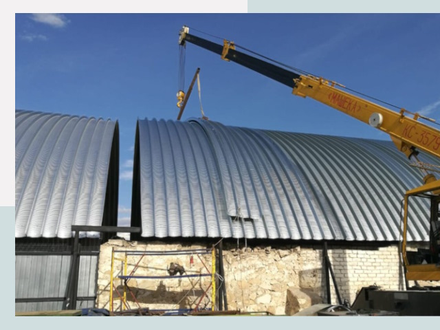 Реконструкция ангаров в Шадринске от 620 руб.