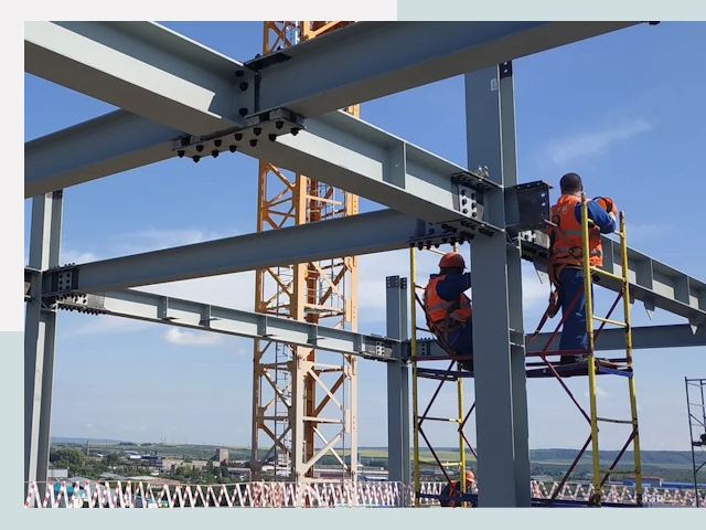 Монтаж металлоконструкций в Шадринске