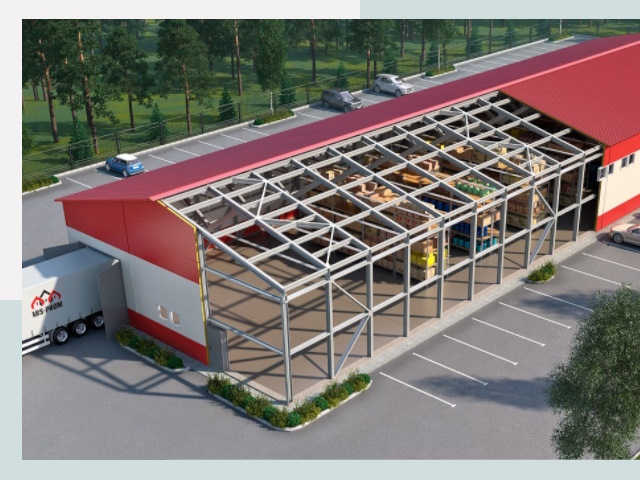 Проектирование ангаров в Шадринске от 620 руб.