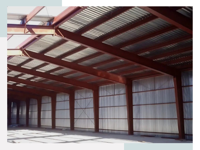 Металлические склады в Шадринске